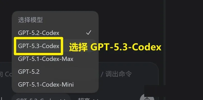 Codex 偏好设置界面二